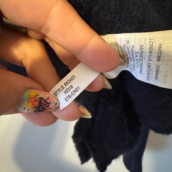 Madewell Inland Striped Turtleneck Sweater in Coziest Yarn size Large - Picture 6 of 7